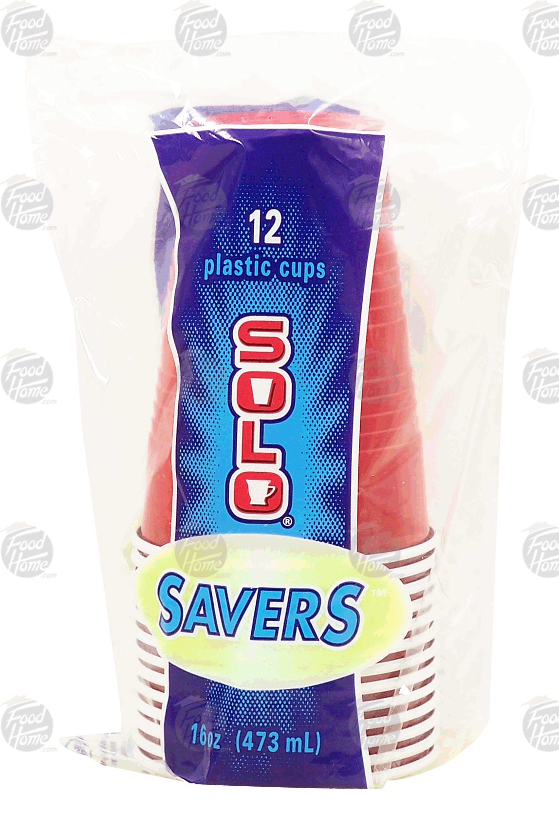 Solo Savers plastic cups, 16 oz Full-Size Picture